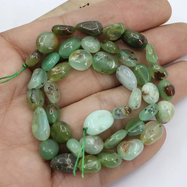 Green Chrysoprase Beads-ToShay.org