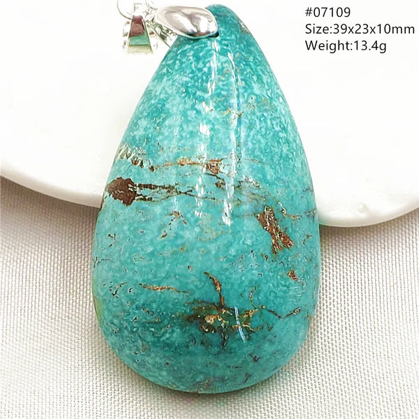 Green Turquoise Pendant-ToShay.org