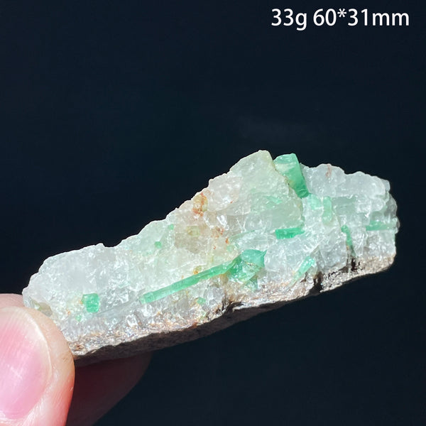 Green Emerald Mineral Crystal-ToShay.org