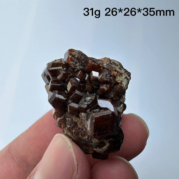 Red Garnet Quartz Crystals-ToShay.org