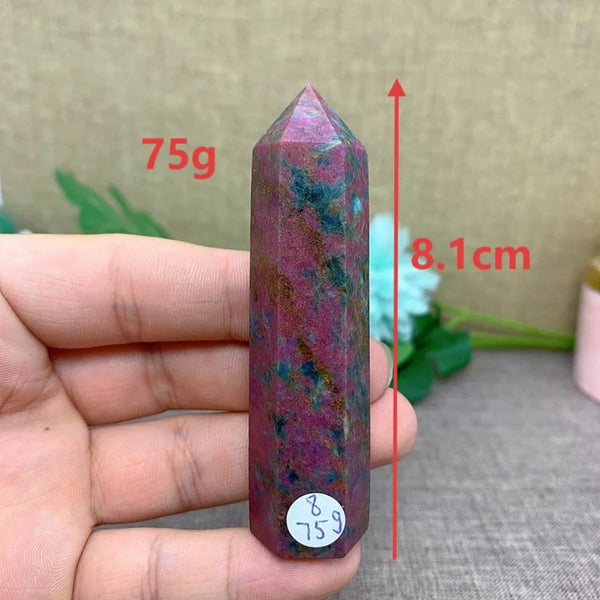 Red Ruby Crystal Point-ToShay.org
