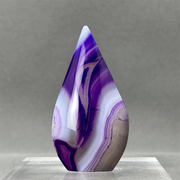 Purple Agate Torch-ToShay.org