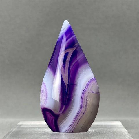 Purple Agate Torch-ToShay.org