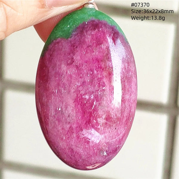 Red Ruby Zoisite Pendant-ToShay.org