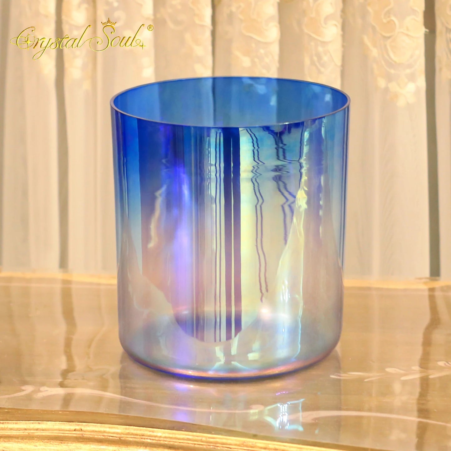 Crystal Soul Seven Chakra Sound Energy Crystal Singing Bowl 99.99%quartz Singing Bowl-ToShay.org