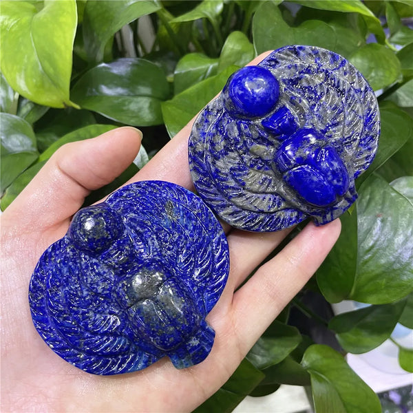 Blue Lapis Lazuli Scarab-ToShay.org