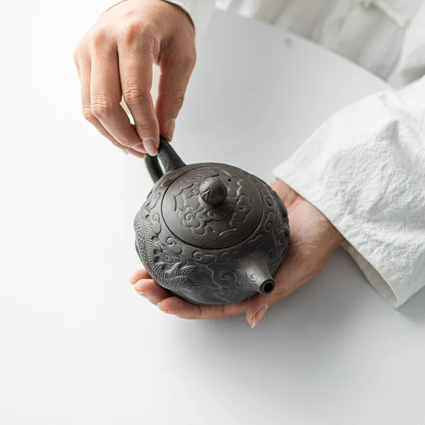 Yixing Purple Clay Tea Pot-ToShay.org