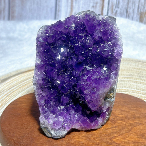 Purple Amethyst Cluster Geode-ToShay.org