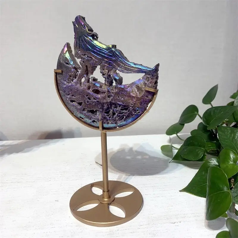 Purple Sphalerite Wolf-ToShay.org