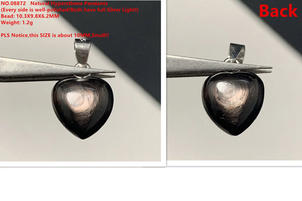 Black Hypersthene Pendant-ToShay.org