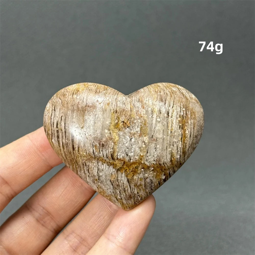 Green Ghost Quartz Heart-ToShay.org