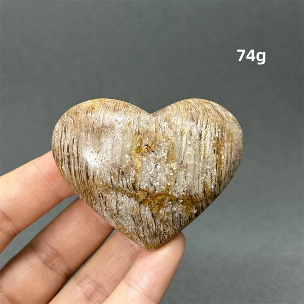 Green Ghost Quartz Heart-ToShay.org