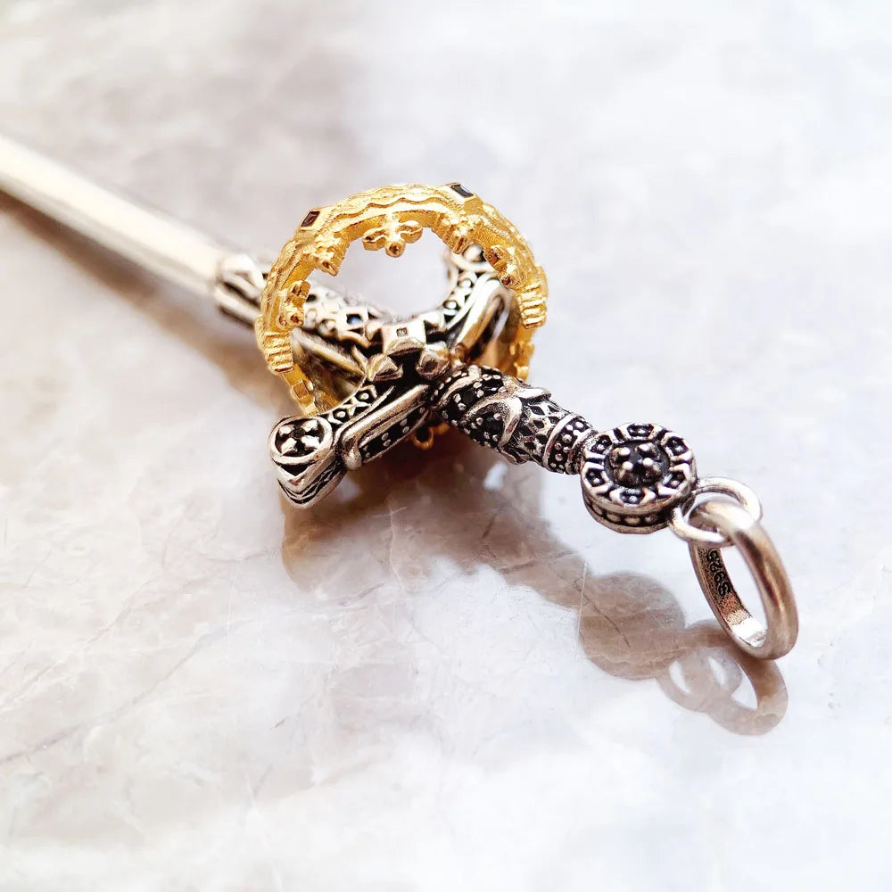 Silver Sword Pendant-ToShay.org