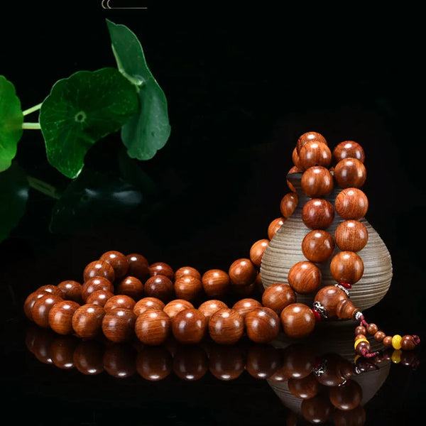 Red Rosewood Prayer Beads-ToShay.org
