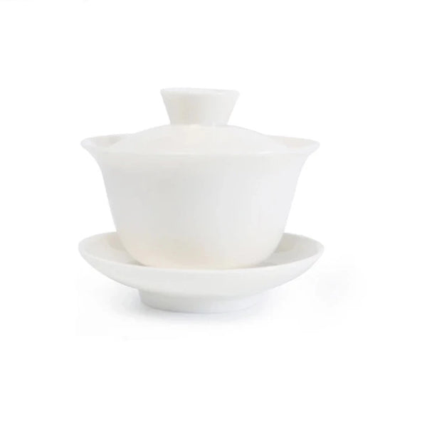 White Porcelain Tea Bowls-ToShay.org