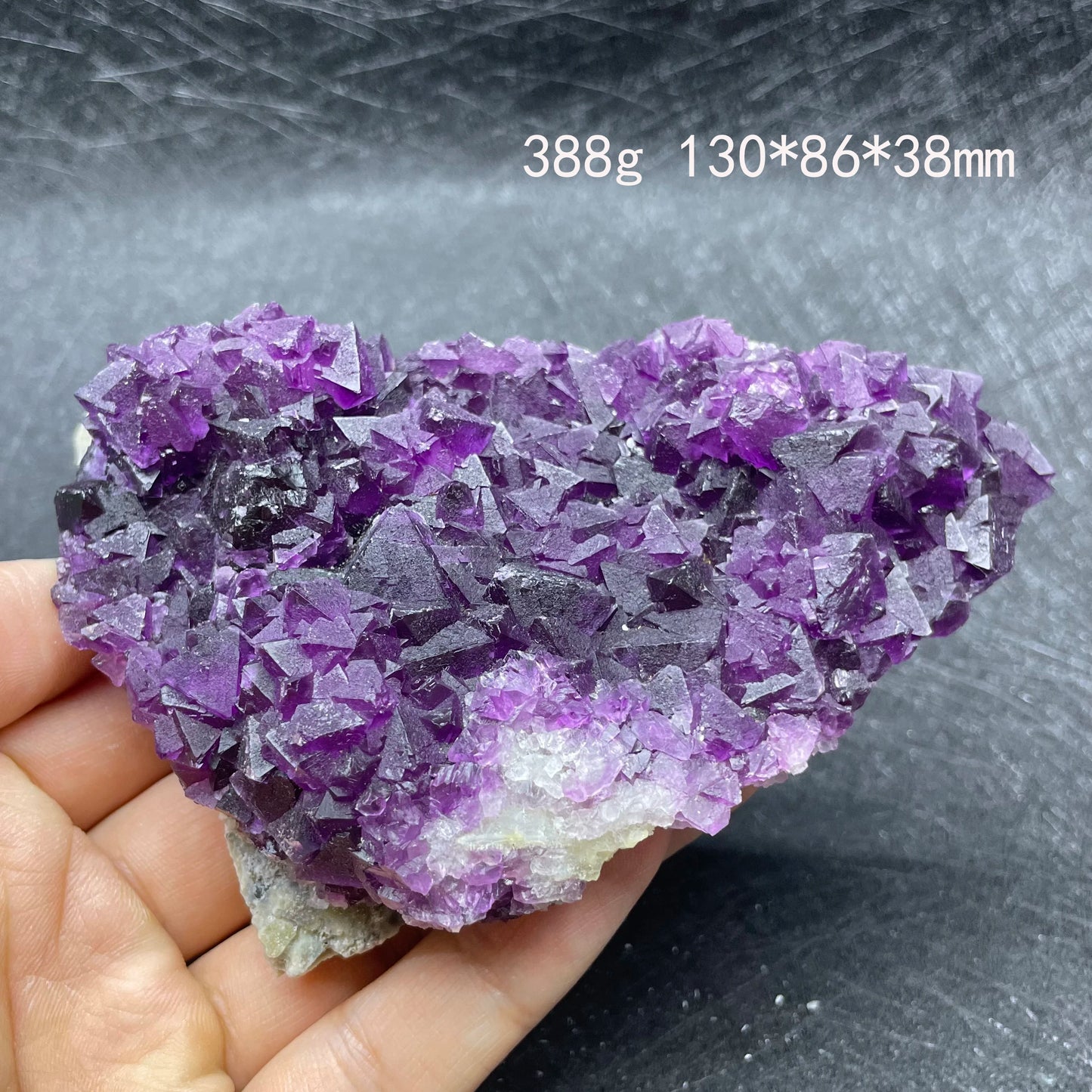 Purple Fluorite Crystal-ToShay.org