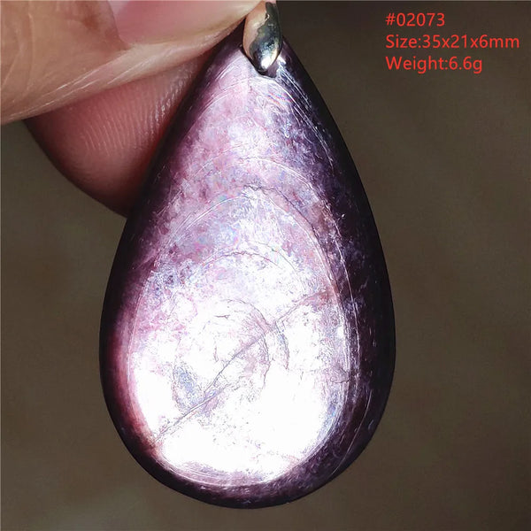 Purple Lepidolite Pendant-ToShay.org
