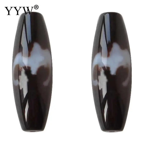 Tibetan Agate Onyx Dzi Beads-ToShay.org
