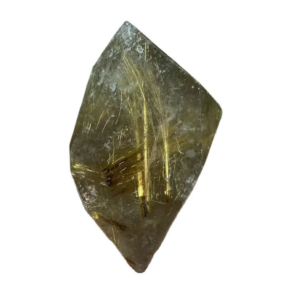 Gold Rutilated Hair Crystal-ToShay.org