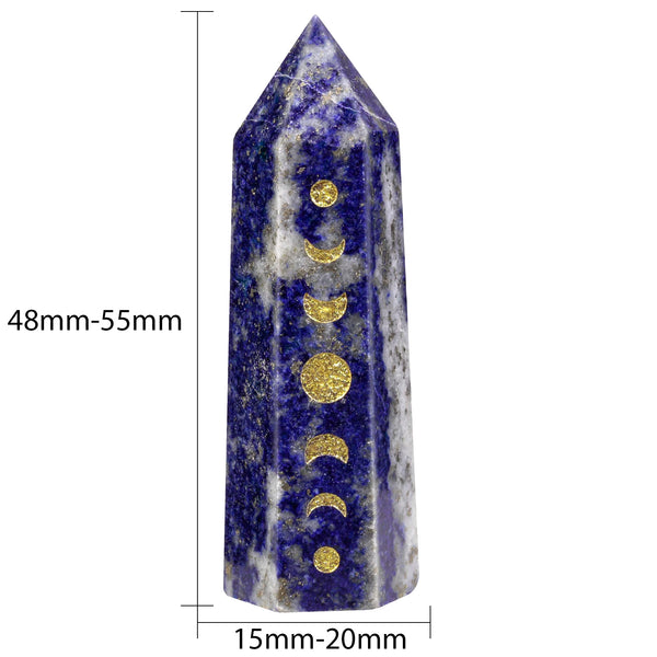 Moon Phase Crystal Point-ToShay.org