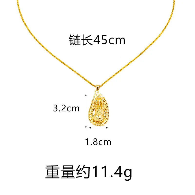 Gold Coin Pendant-ToShay.org
