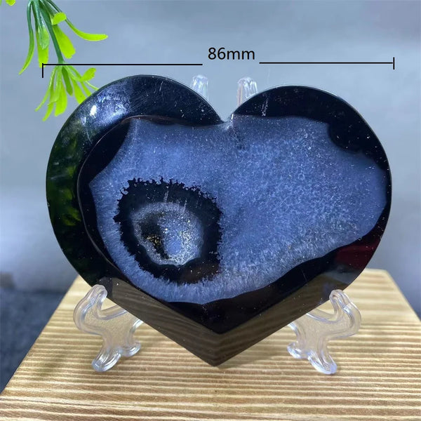 Black Agate Heart-ToShay.org