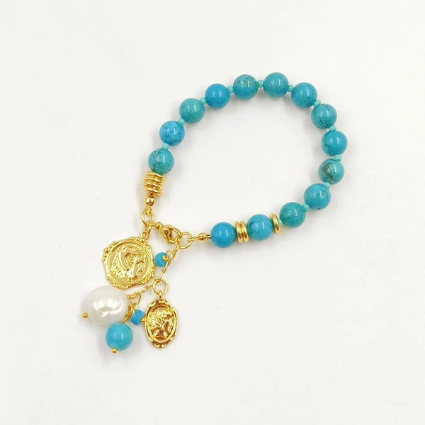 Mixed Crystal Bead Bracelet-ToShay.org