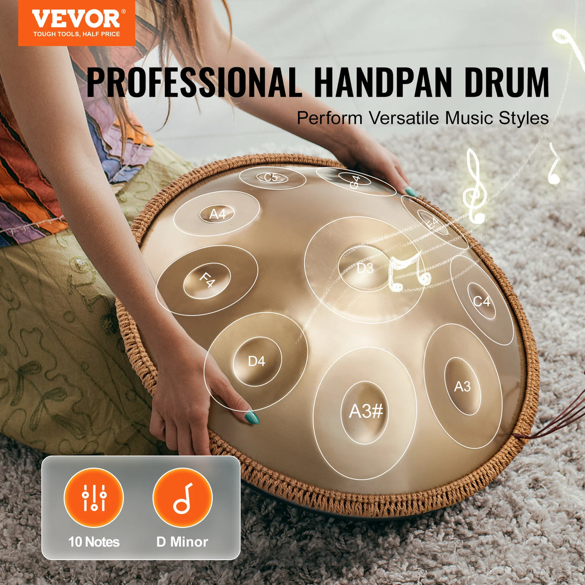 Steel Handpan Drum-ToShay.org