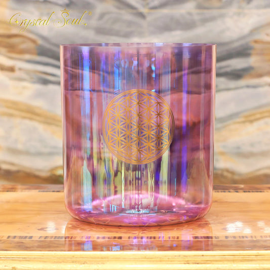 Purple Crystal Singing Bowl-ToShay.org