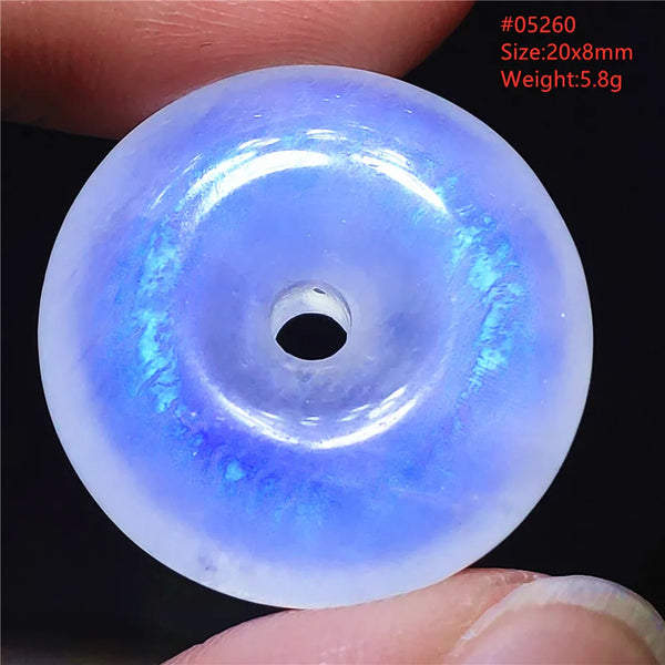 Blue Light Moonstone Pendant-ToShay.org
