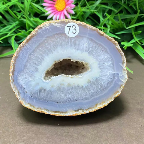Blue Agate Geode-ToShay.org