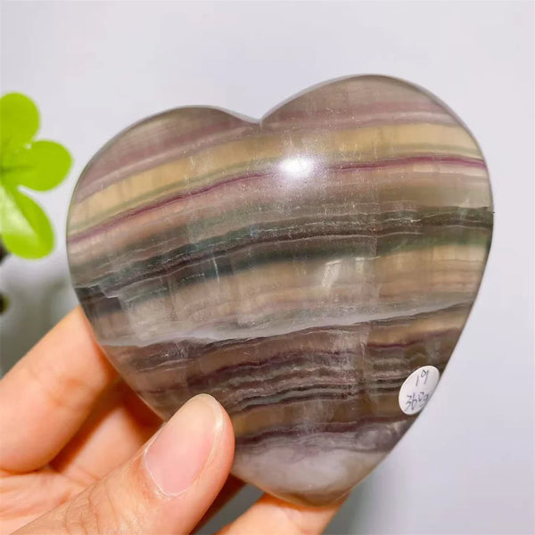 Rainbow Fluorite Hearts-ToShay.org