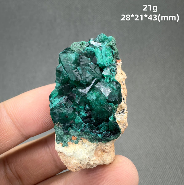 Green Dioptase Quartz-ToShay.org