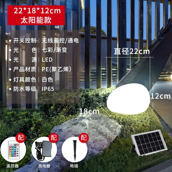 Lawn Solar Stone Lights-ToShay.org