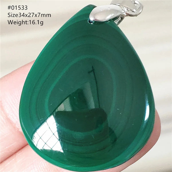 Green Malachite Pendant-ToShay.org