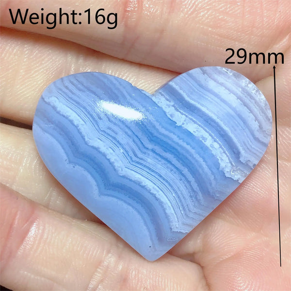 Blue Lace Agate Heart-ToShay.org