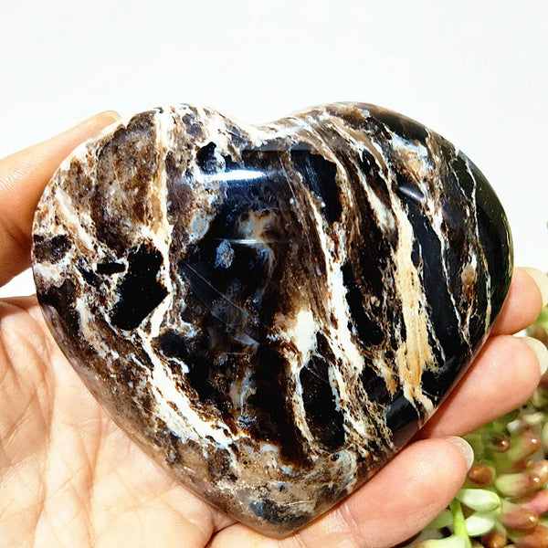 Grey Opal Crystal Heart-ToShay.org