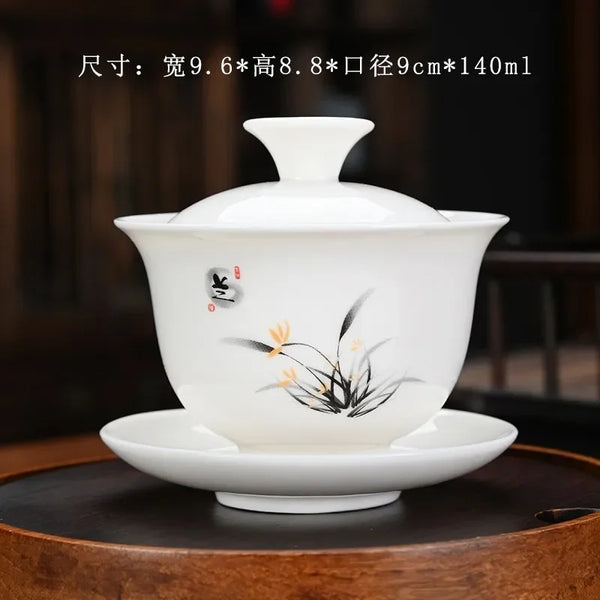 Gaiwan Ceramic Tea Tureen-ToShay.org