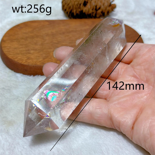 Clear Quartz Rainbow Point-ToShay.org