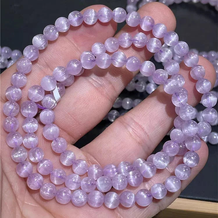 Purple Kunzite Wrap Bracelet-ToShay.org