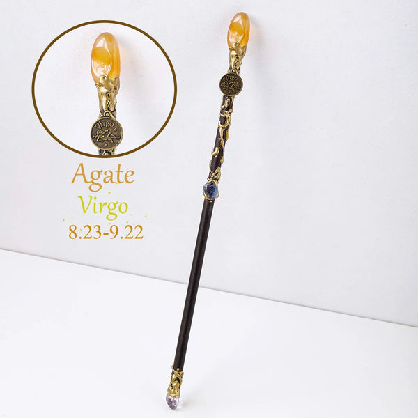 Mixed Zodiac Crystal Wand-ToShay.org