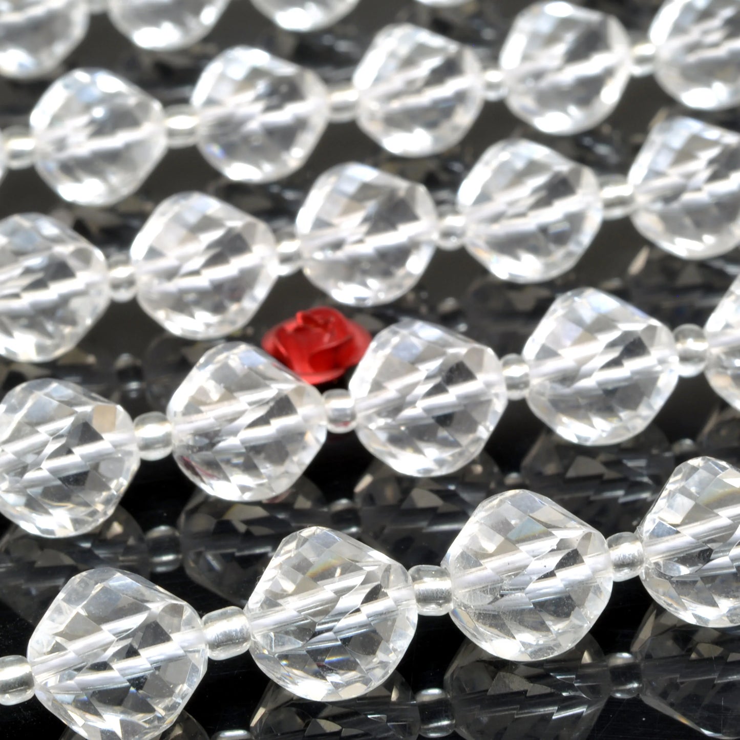 Clear Rock Crystal Beads-ToShay.org