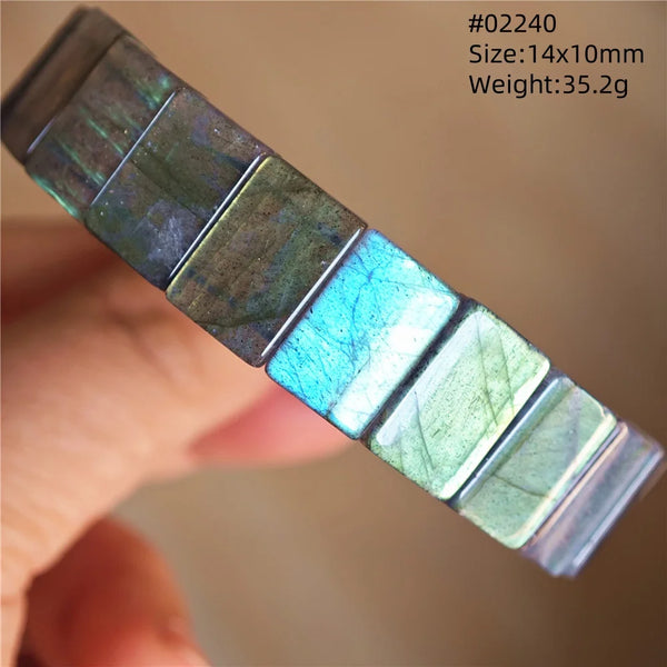 Blue Labradorite Bracelet-ToShay.org
