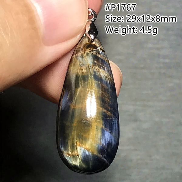 Blue Pietersite Pendant-ToShay.org