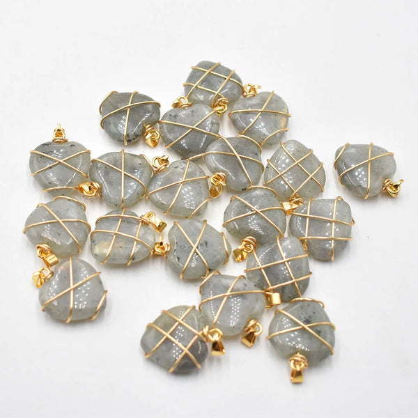 Mixed Crystal Wrap Heart-ToShay.org