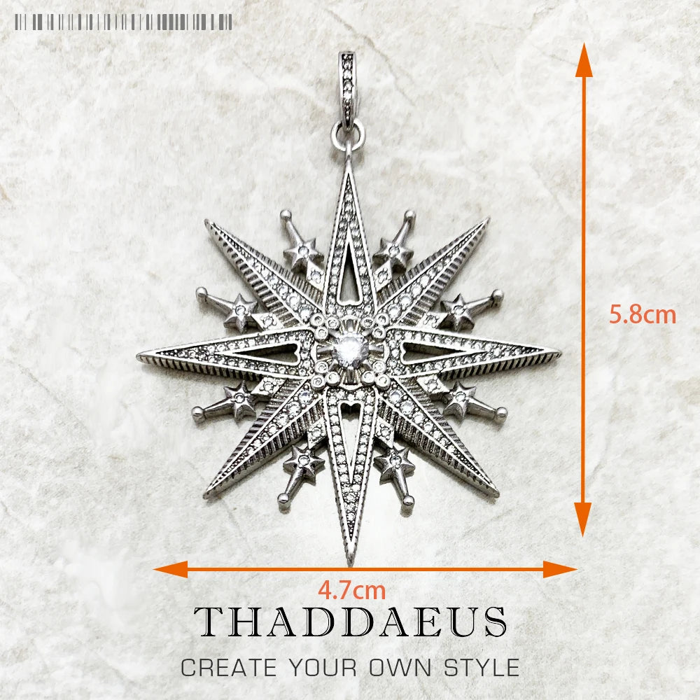 Silver Compass Amulet-ToShay.org