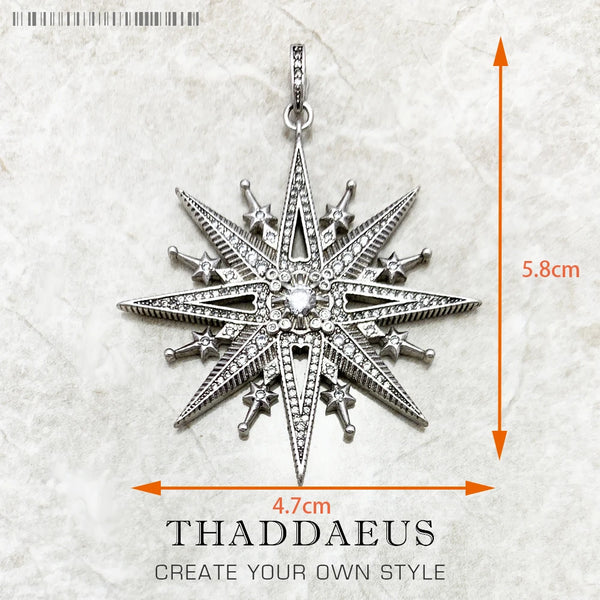 Silver Compass Amulet-ToShay.org
