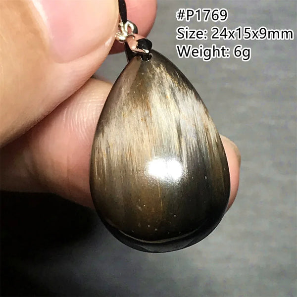 Blue Pietersite Pendant-ToShay.org