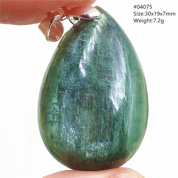 Green Kyanite Pendant-ToShay.org