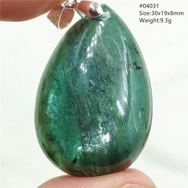 Green Blue Kyanite Pendant-ToShay.org